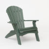 non-folding poly adirondack chair