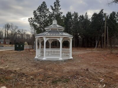 10' Octagon Vinyl Gazebo