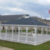 14' x 18' Rectangle Vinyl Gazebo