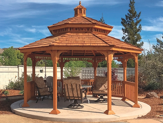 14 Octagon Cedar Gazebo Joe S