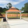 10' x 16' Vinyl Pagoda Roof Pavilion