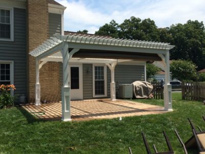 12x14 Vinyl Pergola