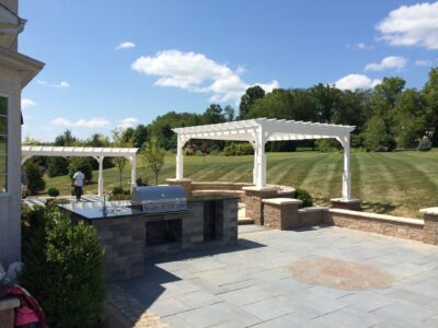 14x14 Vinyl Pergola