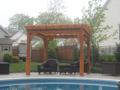 8x10 Cedar Pergola