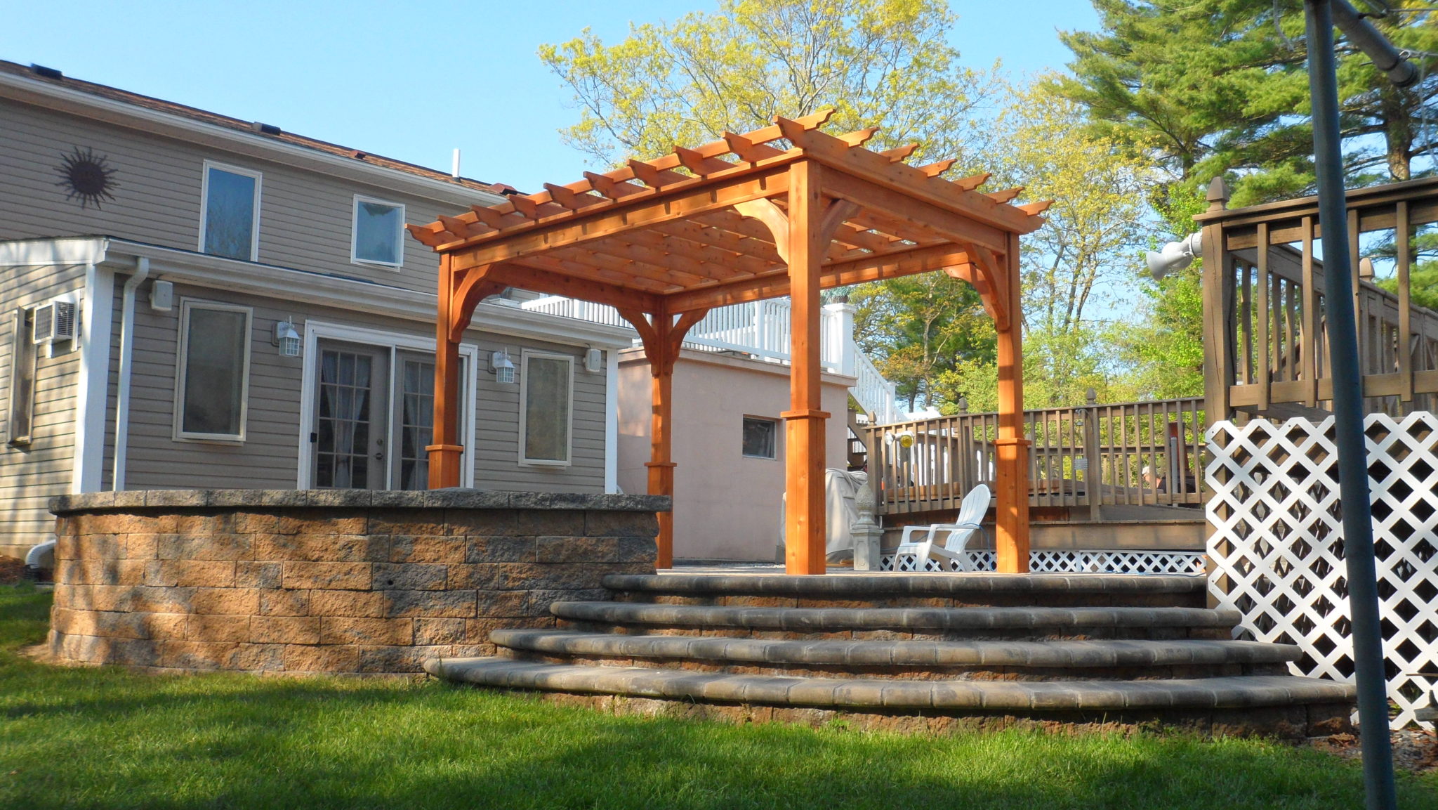 8x10 Cedar Pergola