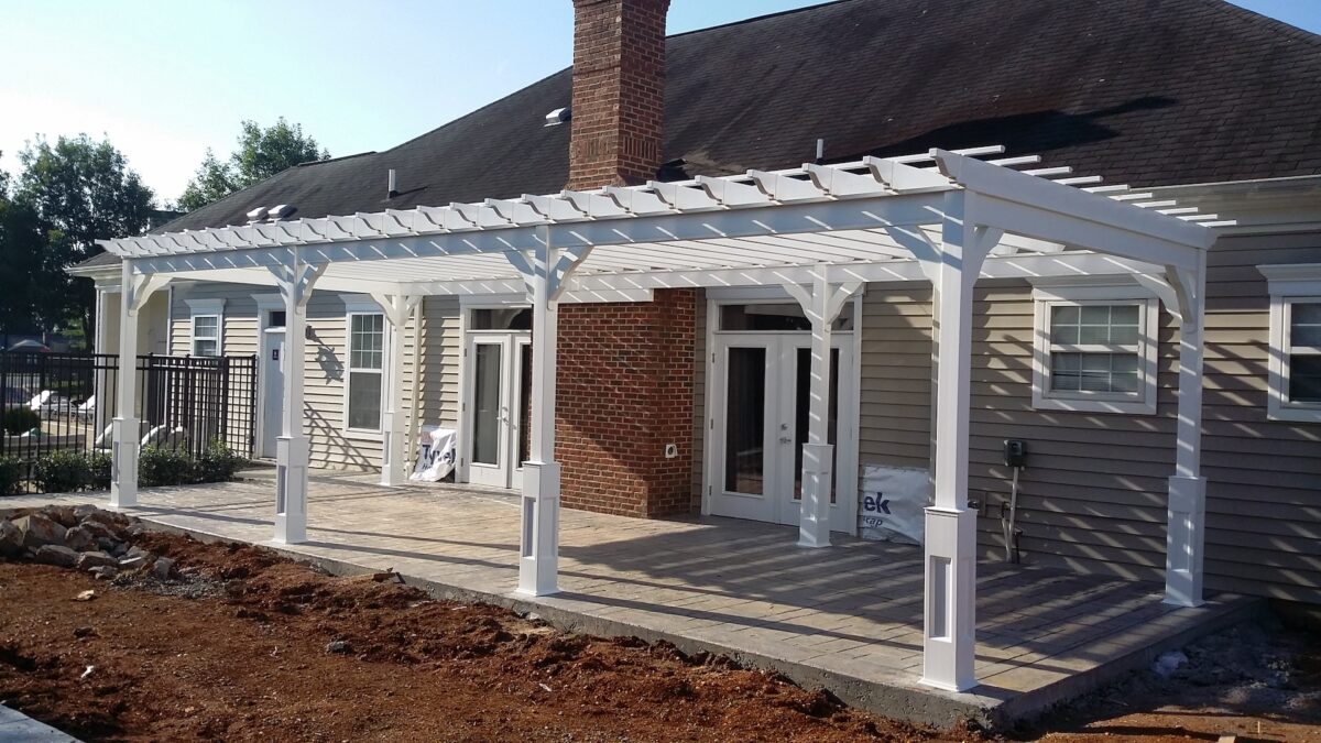 Vinyl Pergola