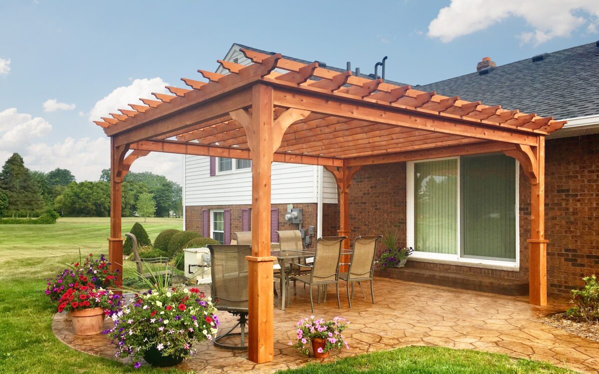 Cedar Pergola