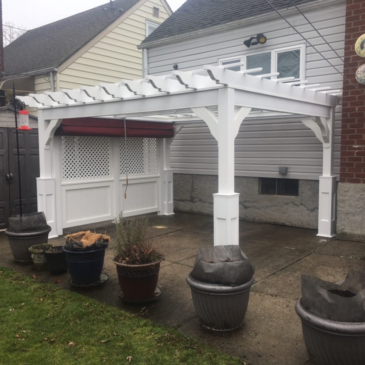 Vinyl Pergola