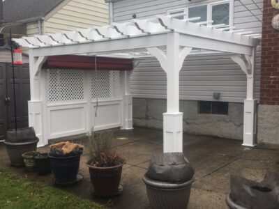 Vinyl Pergola