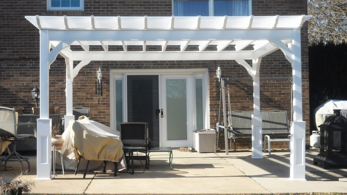 Vinyl Pergola