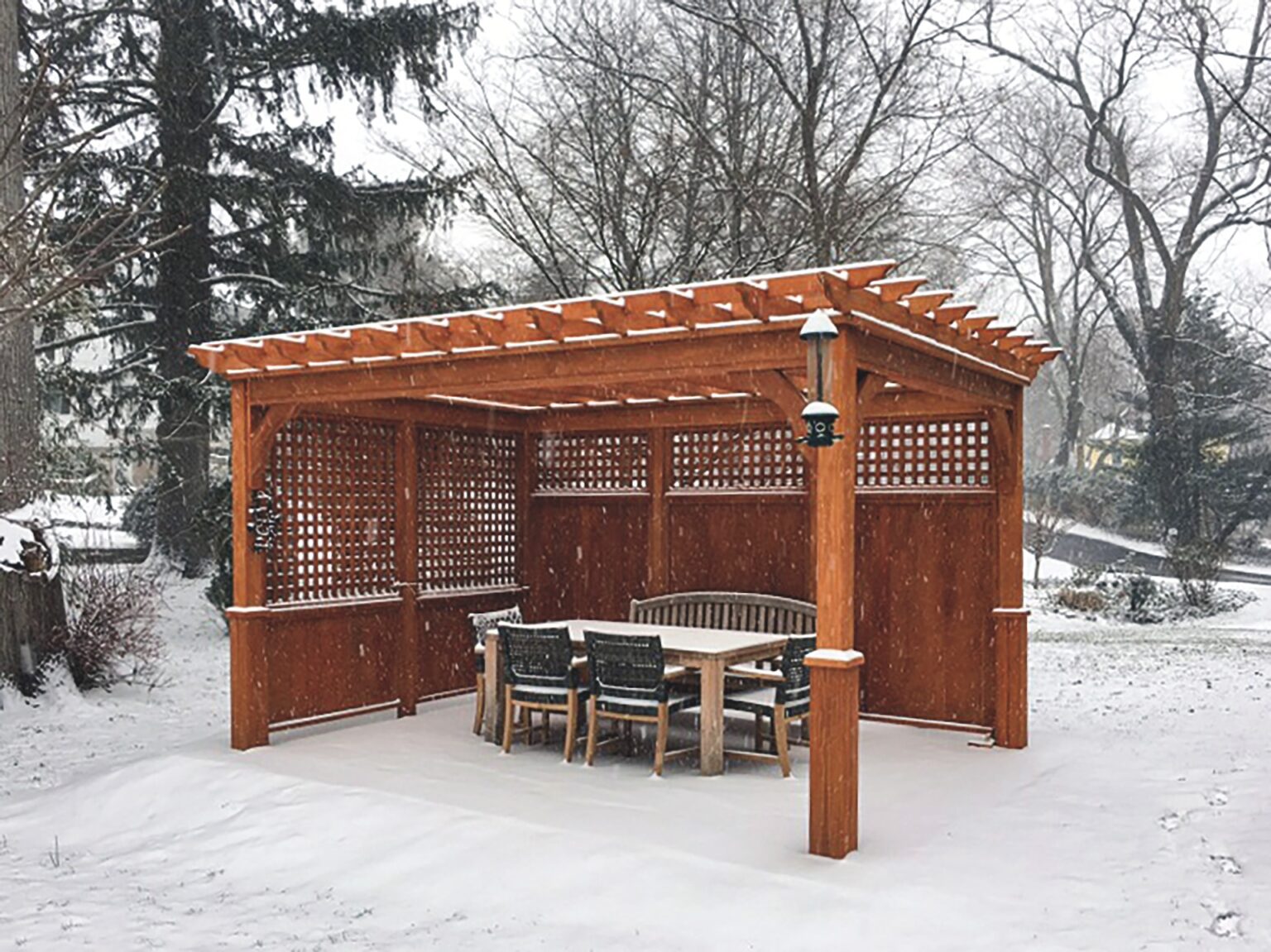 Curated visual reference: Visual Reference: Deluxe Pergola Gazebo