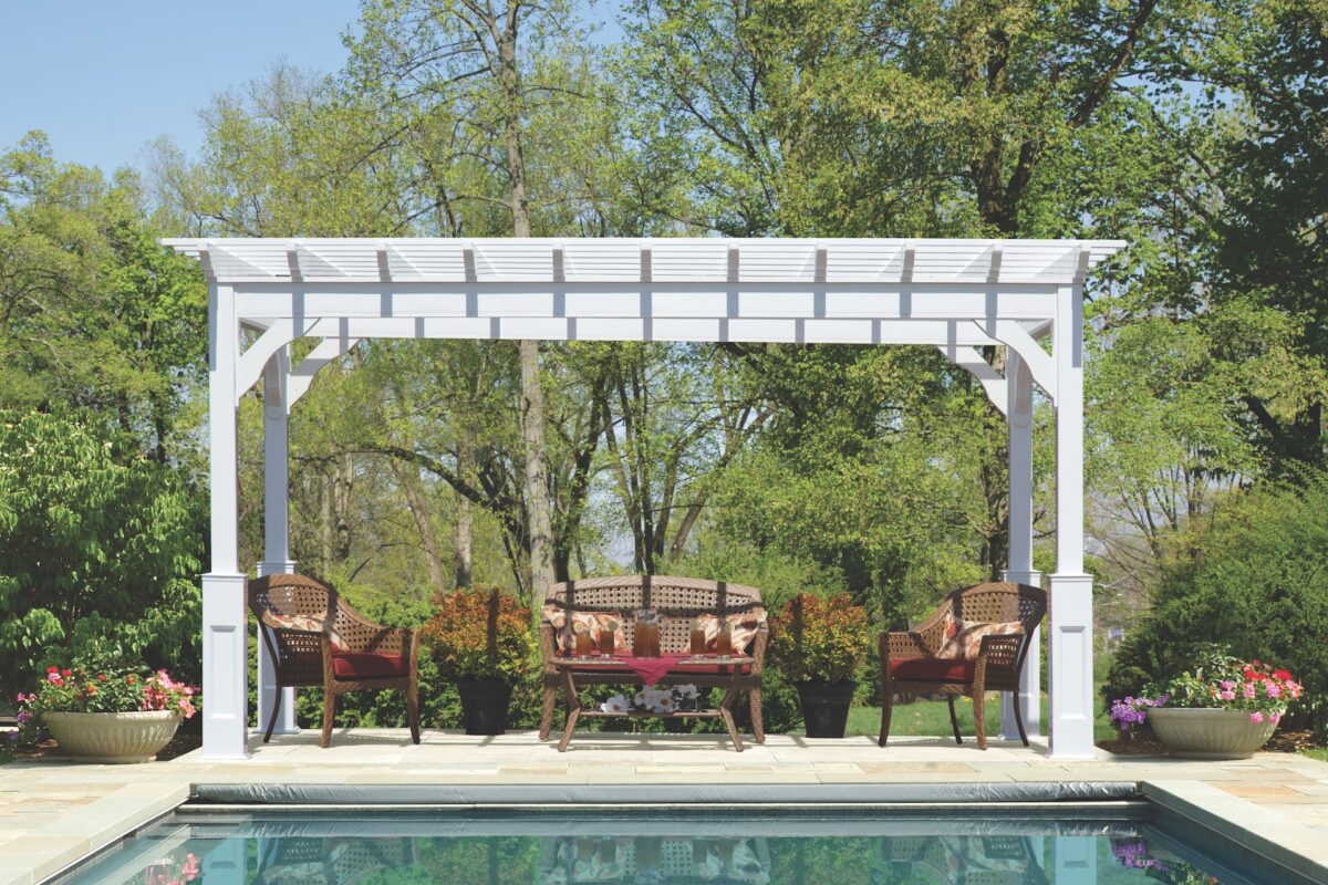 Vinyl Pergola