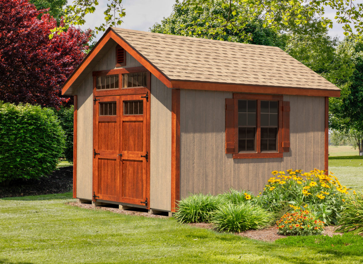 10x12 Gable Shed - LP SmartSide Siding