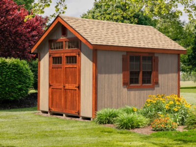 10x12 Gable Shed - LP SmartSide Siding