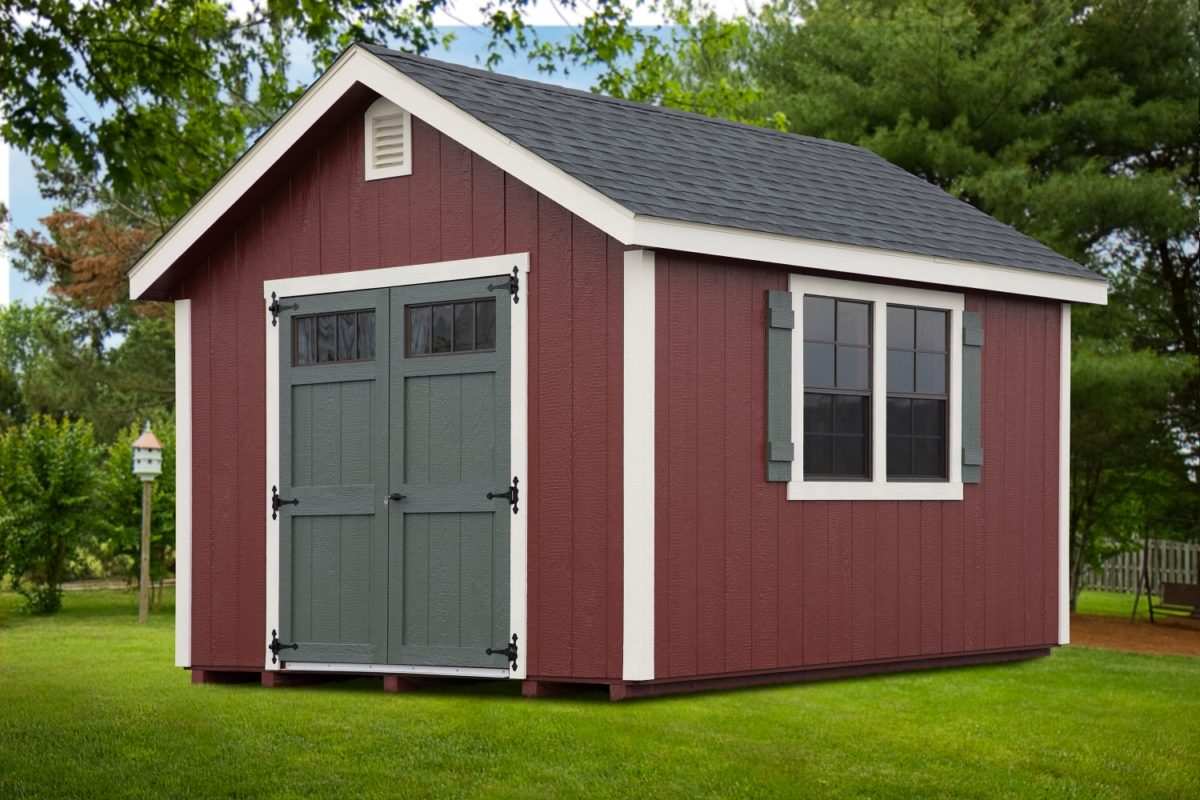 10x12 Gable Shed - LP Siding