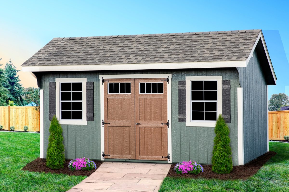 10x16 Saltbox Shed - LP SmartSide