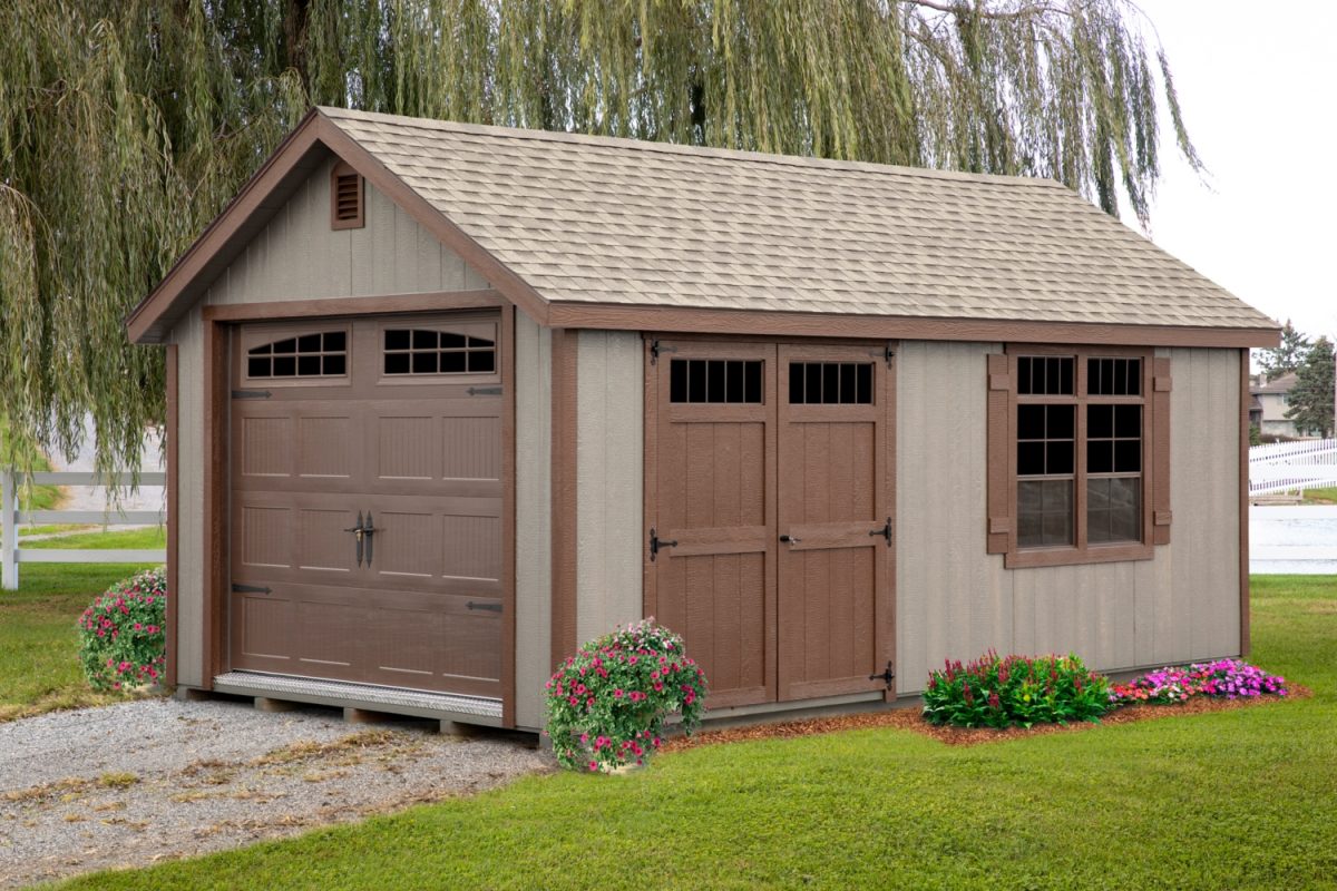 12x20 Gable Garage Shed