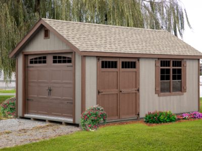 12x20 Gable Garage Shed