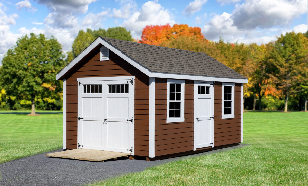 10x14 Gable Shed - LP Lap Siding