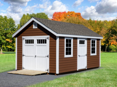 10x14 Gable Shed - LP Lap Siding