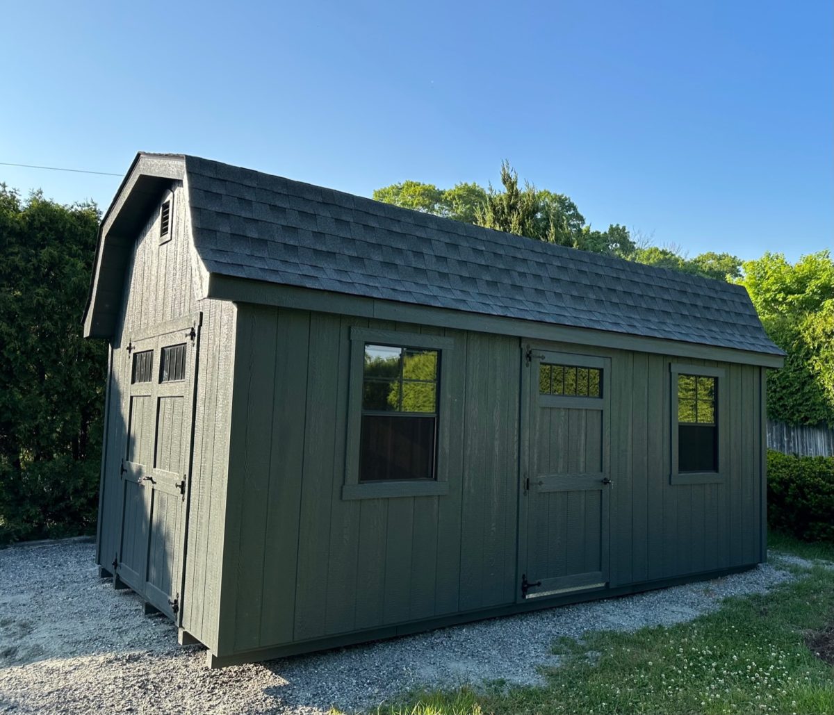 10x18 Dutch Barn Shed