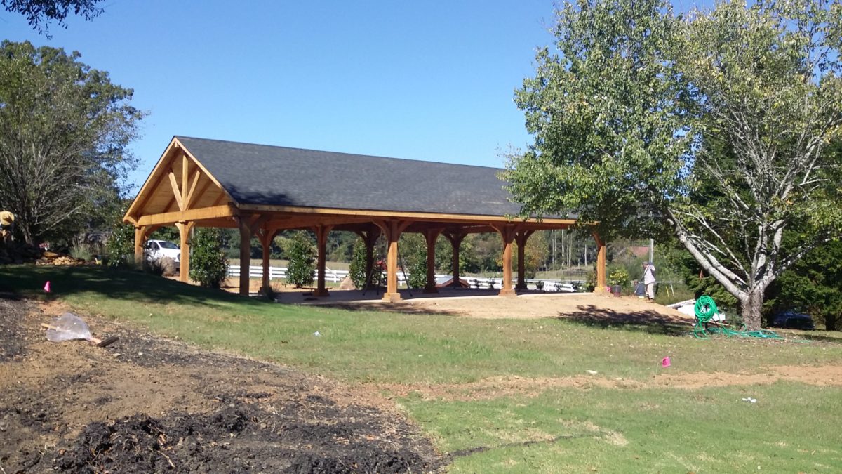 20'x40' Cedar Crown Pavilion