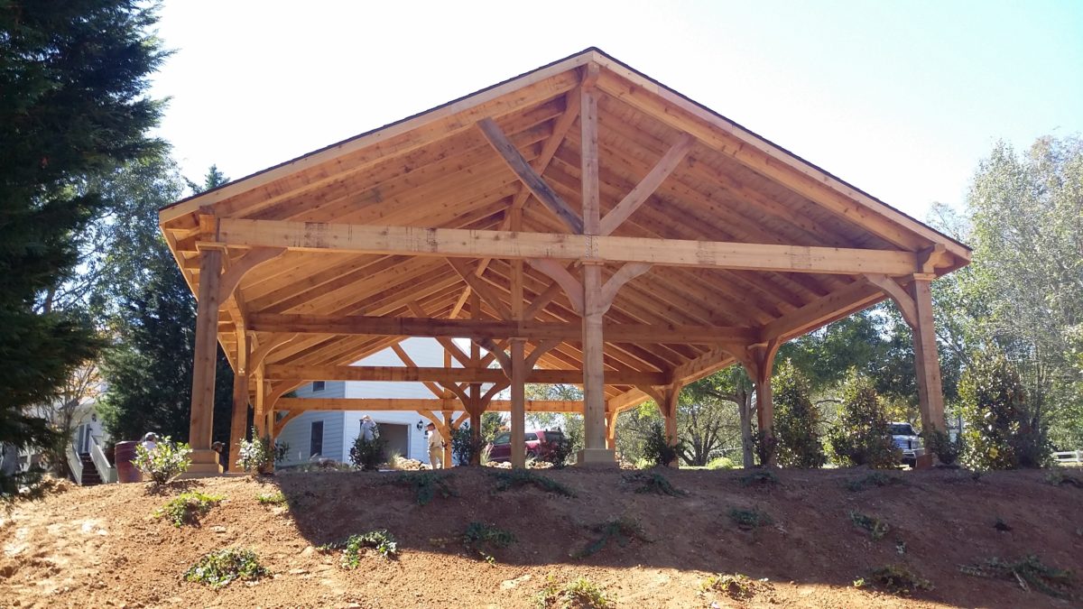 20'x40' Cedar Crown Pavilion