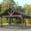 16'x20' Cedar Crown Pavilion