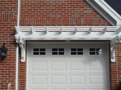 Eyebrow Pergola - 1 Car Garage