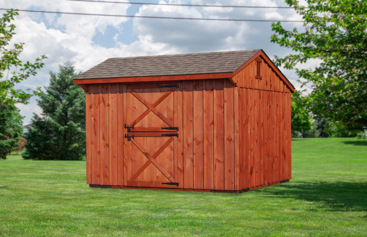 10' x 12' Stall Horse Barn