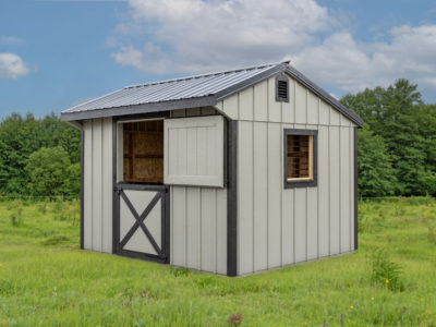 10' x 12' Stall Horse Barn