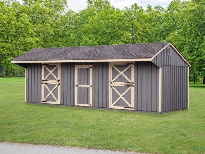 10' x 32' Stall Horse Barn