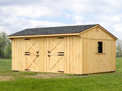 12' x 20' 2-Stall Horse Barn
