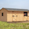 12' x 24' 2-Stall Horse Barn