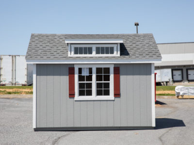 10' x 12' Gable Shed with Dormer