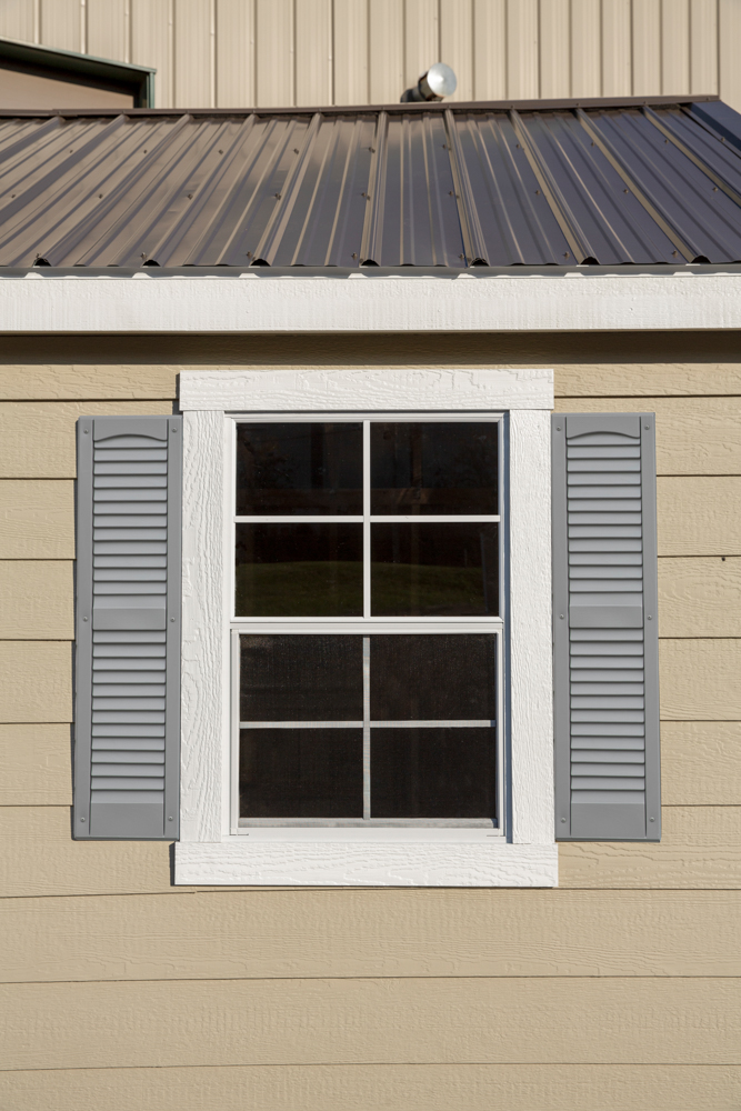 Louvered Vinyl Shutters