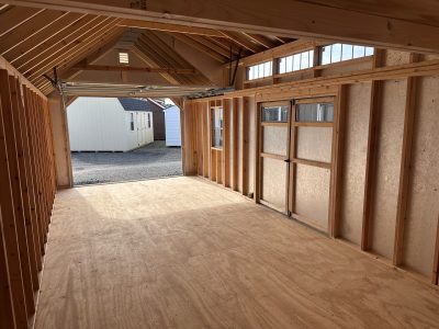 12x28 Garage Interior