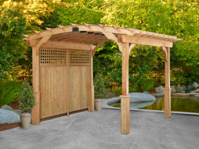 Pine Arch Pergola