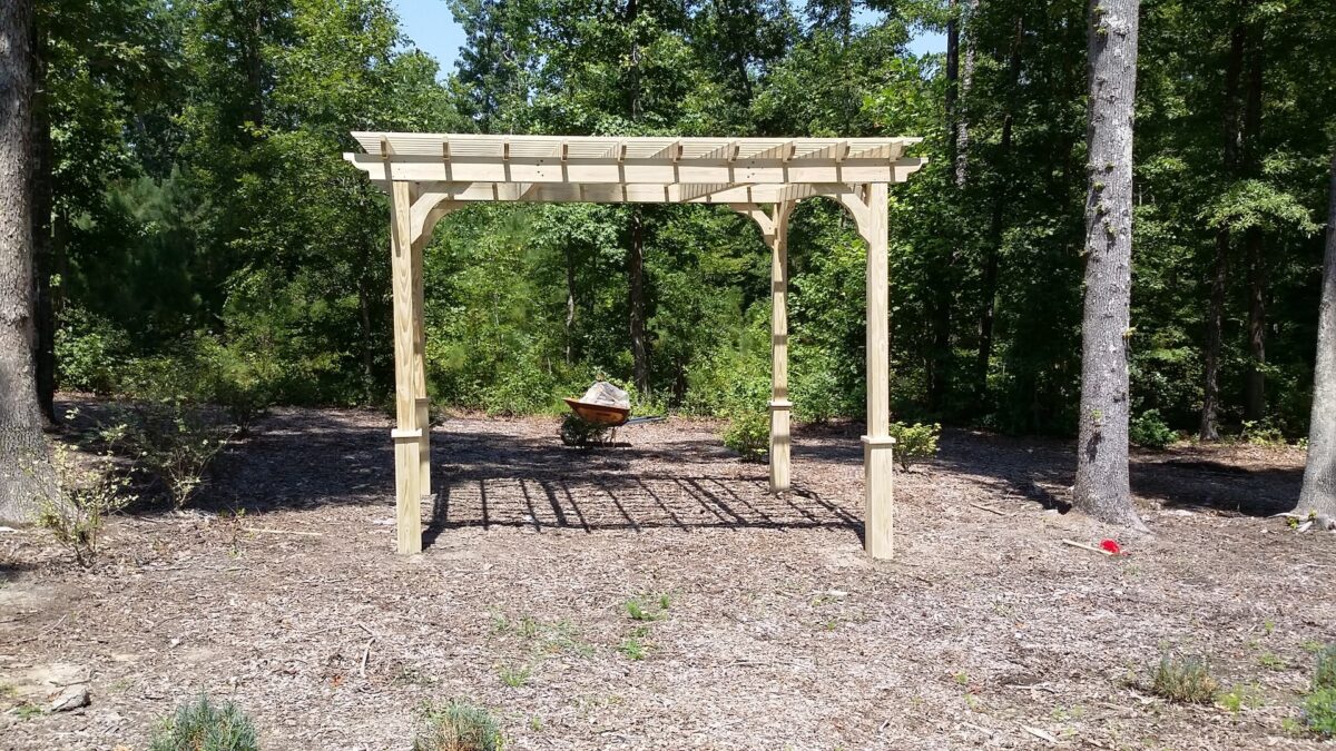 Pine Pergola