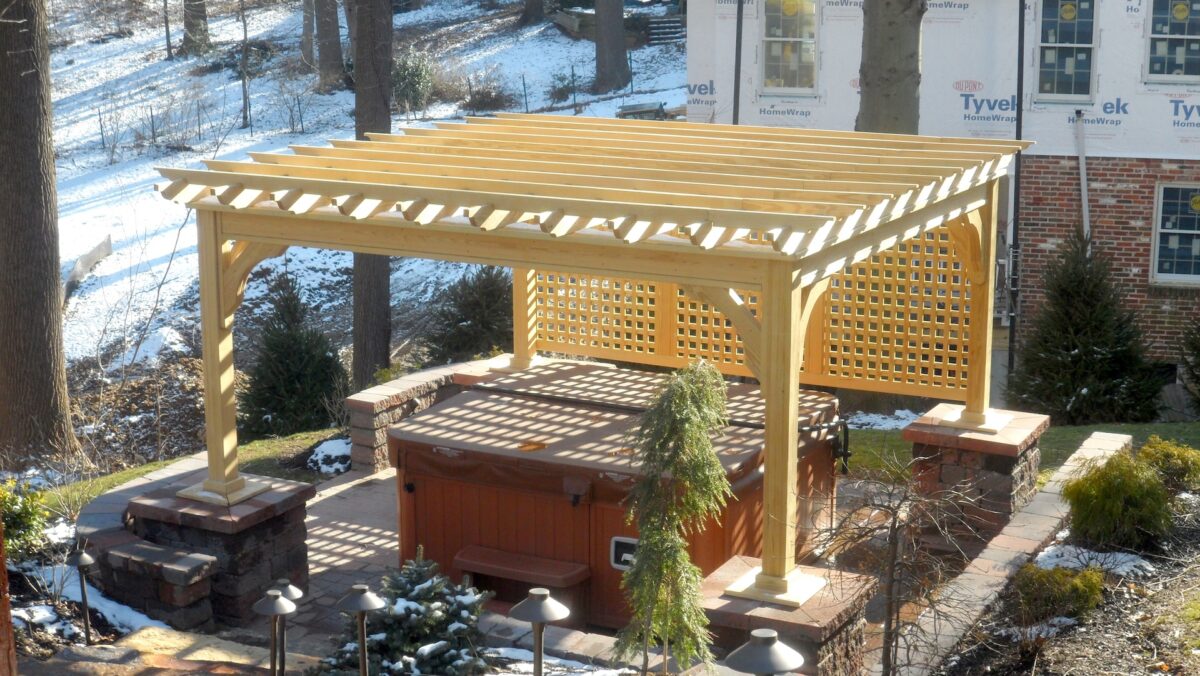 Pine Pergola