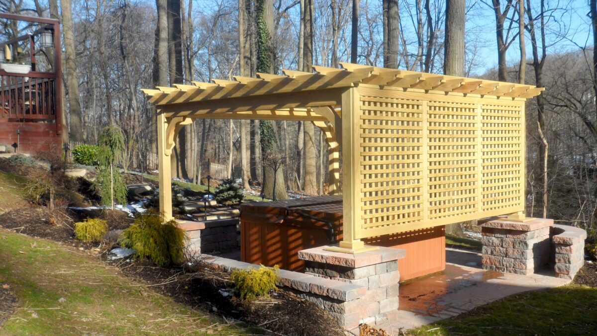 Pine Pergola