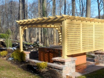 Pine Pergola