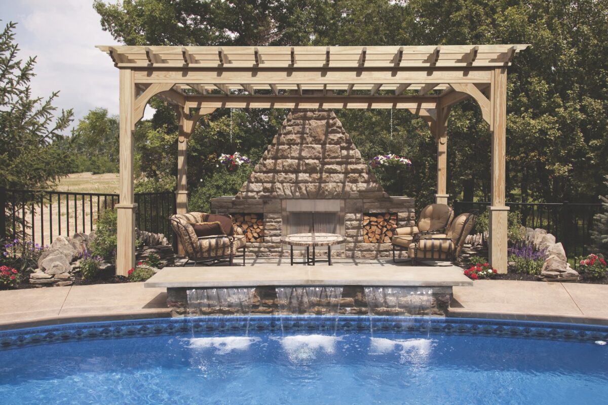 Pine Pergola