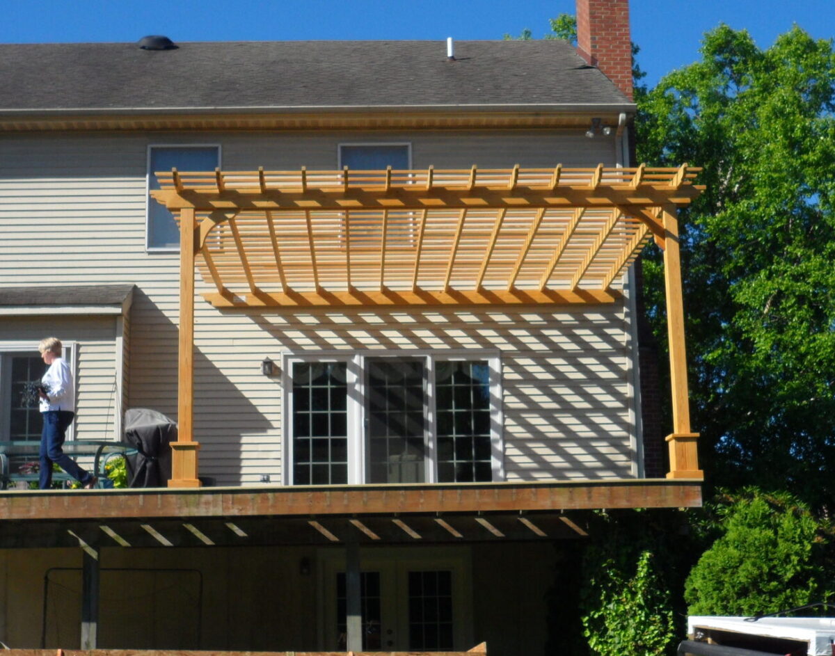 Wall Mounted Pergola