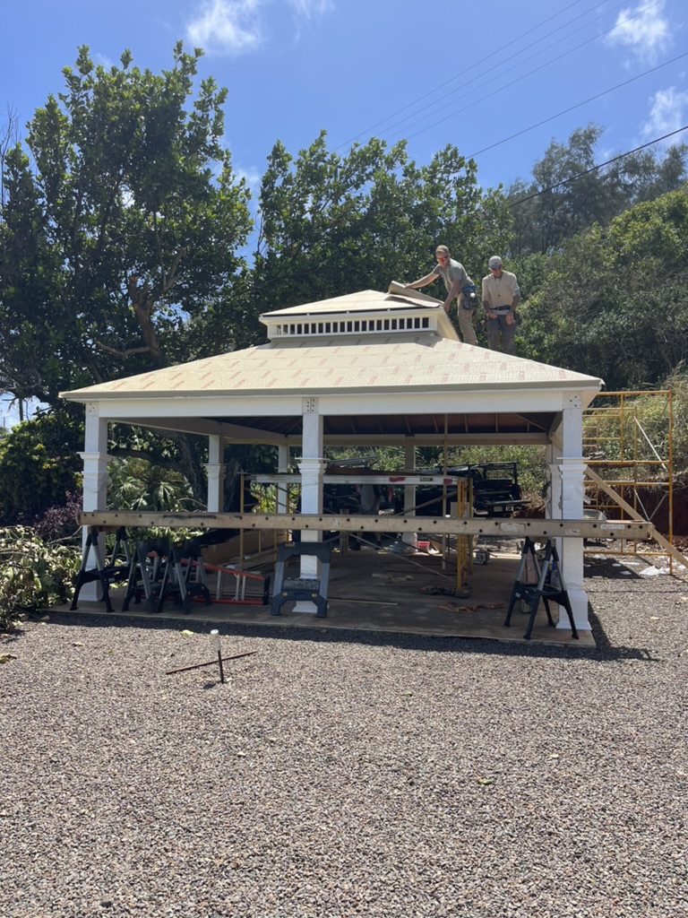 pavilion build